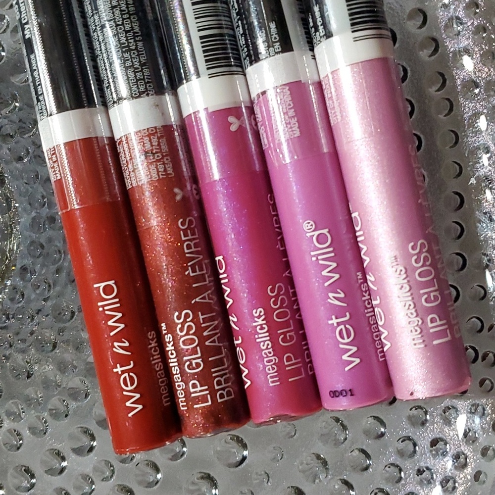 Wet n Wild Lip Gloss Bundle of 5